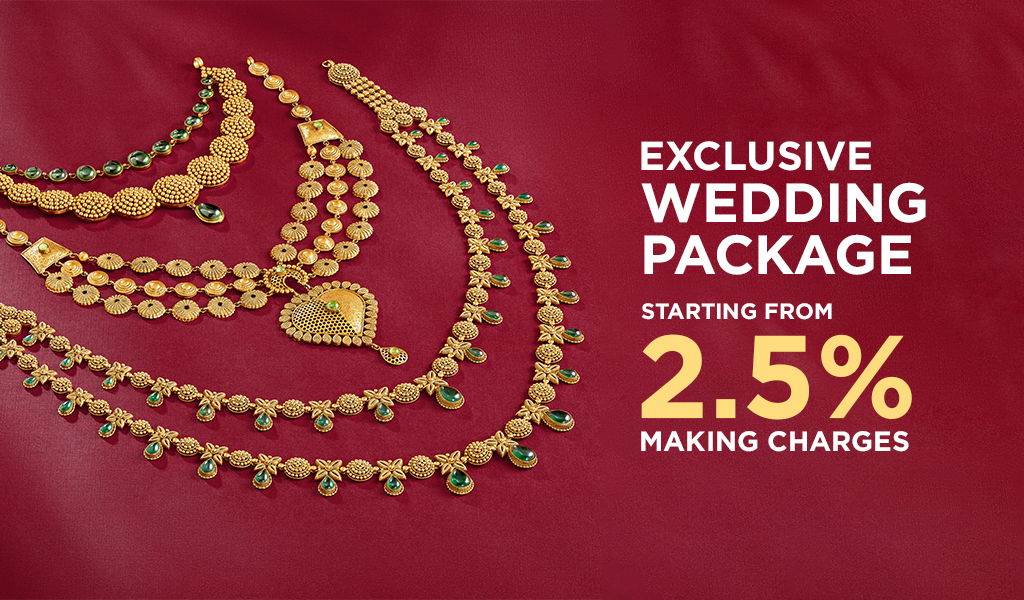 Add a touch of brilliance to your wedding with SAFA Jewellery